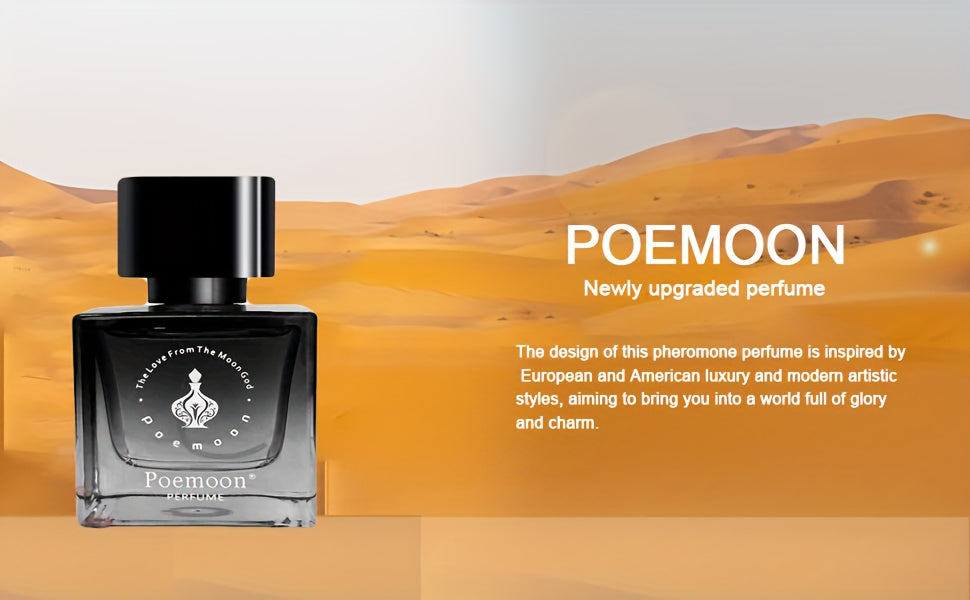 Poemoon Long-Lasting Cupid Cologne Perfume for Men, Lemon, Prickly Ash Fresh and Exciting Feeling, Refreshing Cedar Wood Fragrance, Unleashing Your Masculinity and Attracting Her, Highlighting Male Sports Hormones, Eau De Par