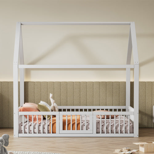 Double Bed In Solid Wood