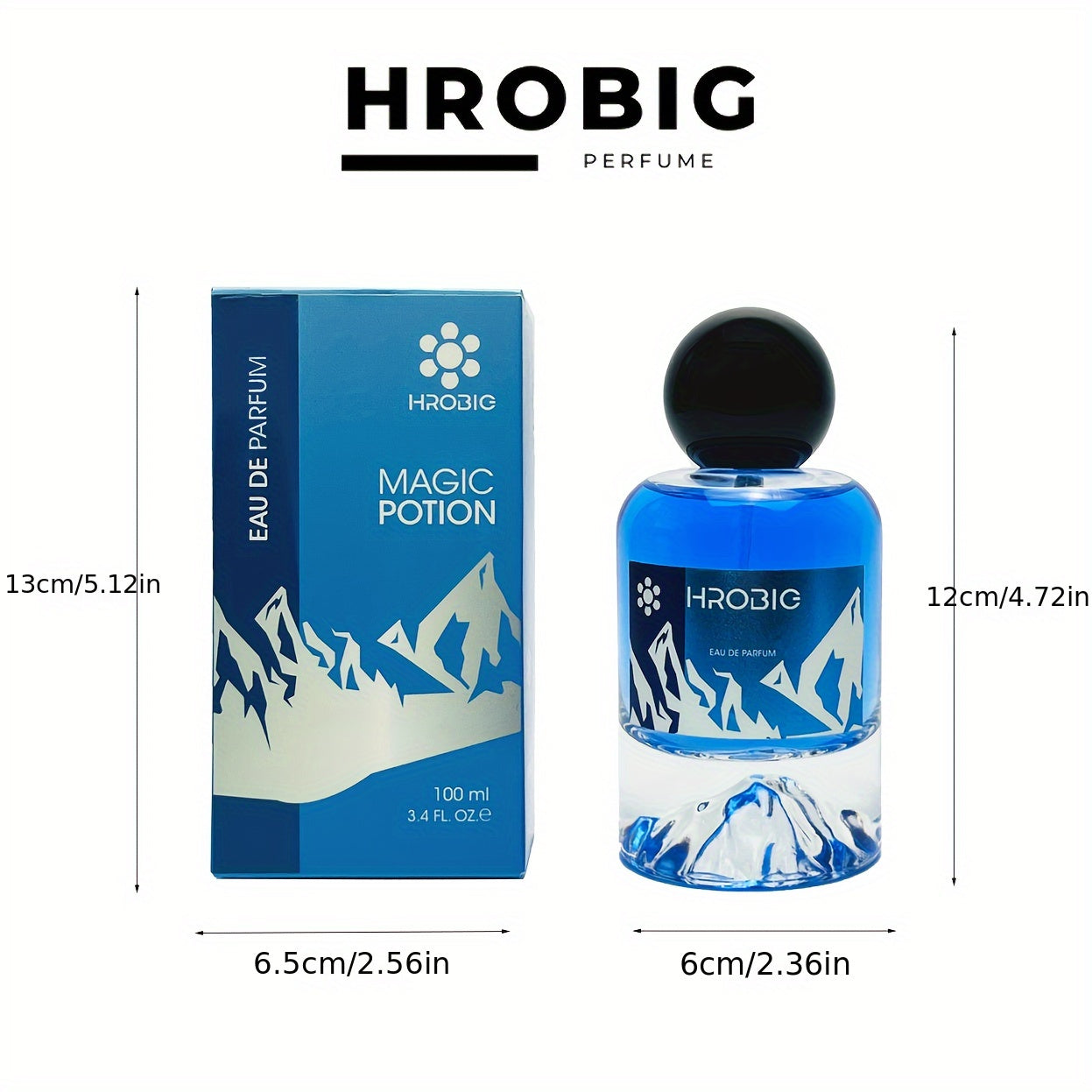 100ml Long-Lasting Fruity Eau De Parfum for Men - Refreshing Citrus Scent, Perfect for Dating and Daily Life, Formaldehyde-Free, Great Gift Idea