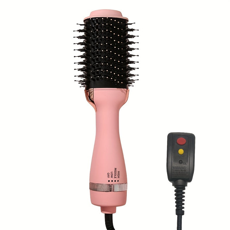 Multifunctional Hot Air Comb Three-in-One Hair Comb Curler Dry and Wet Use Without Damaging Hair Quality