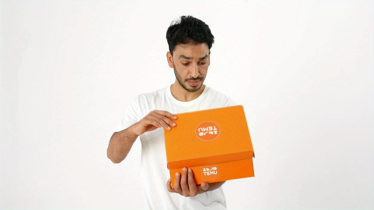 CLOHOO Mens Round Toe Sandals - Durable Handmade Stitching, Non-Slip Rubber Sole, Comfortable PU Insole, Breathable Fabric Lining, Second Layer Cowhide Upper, Slip-On Closure, Perfect for Indoor, Outdoor, Beach, Vacation, Spr