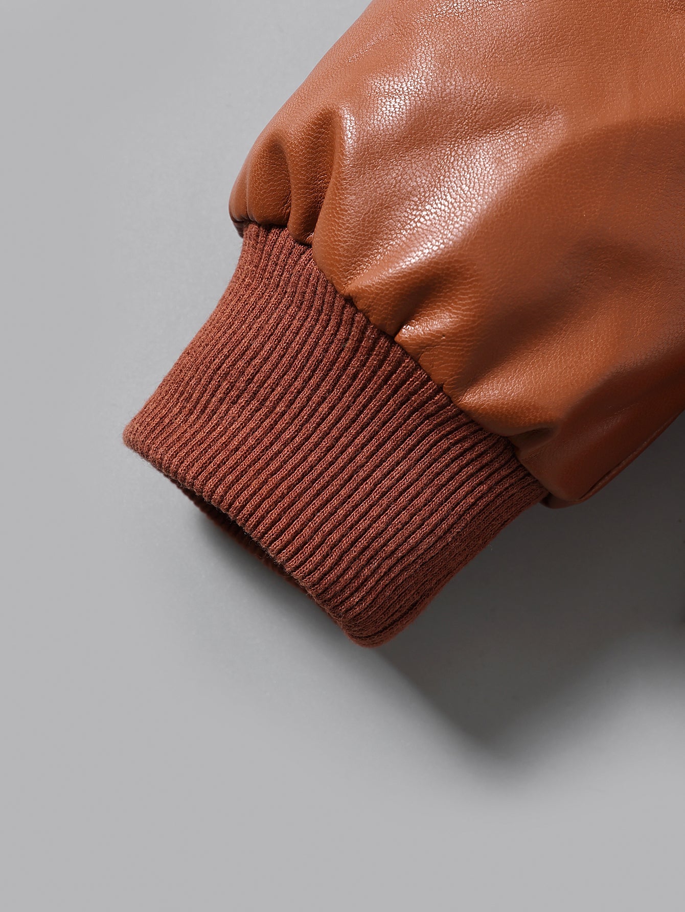 [Fleece-Lined Jacket] Cozy Fleece-Lined Boys' Zip-Up Jacket | Casual Stand Collar, Long Sleeve Outerwear for Fall/Winter