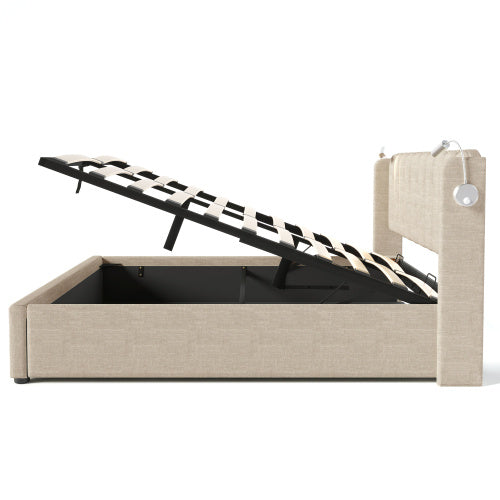 Linen Storage Space Bed Frame