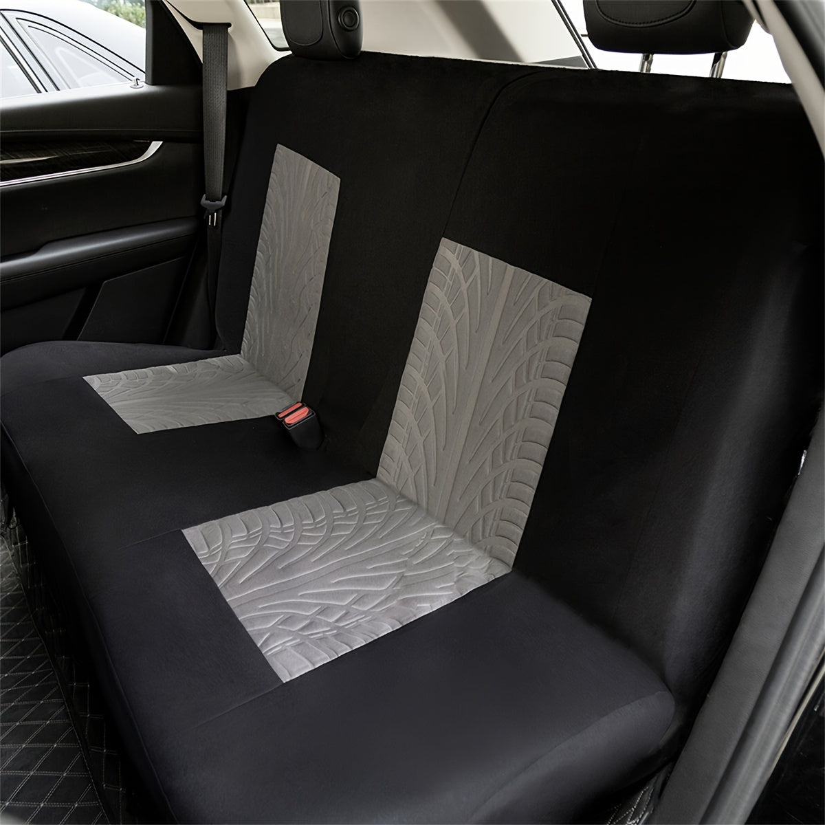 Full Set Red Universal Butterfly Pattern Embroidery Car Seat Cover Auto Seat Cover Set Christmas Gift