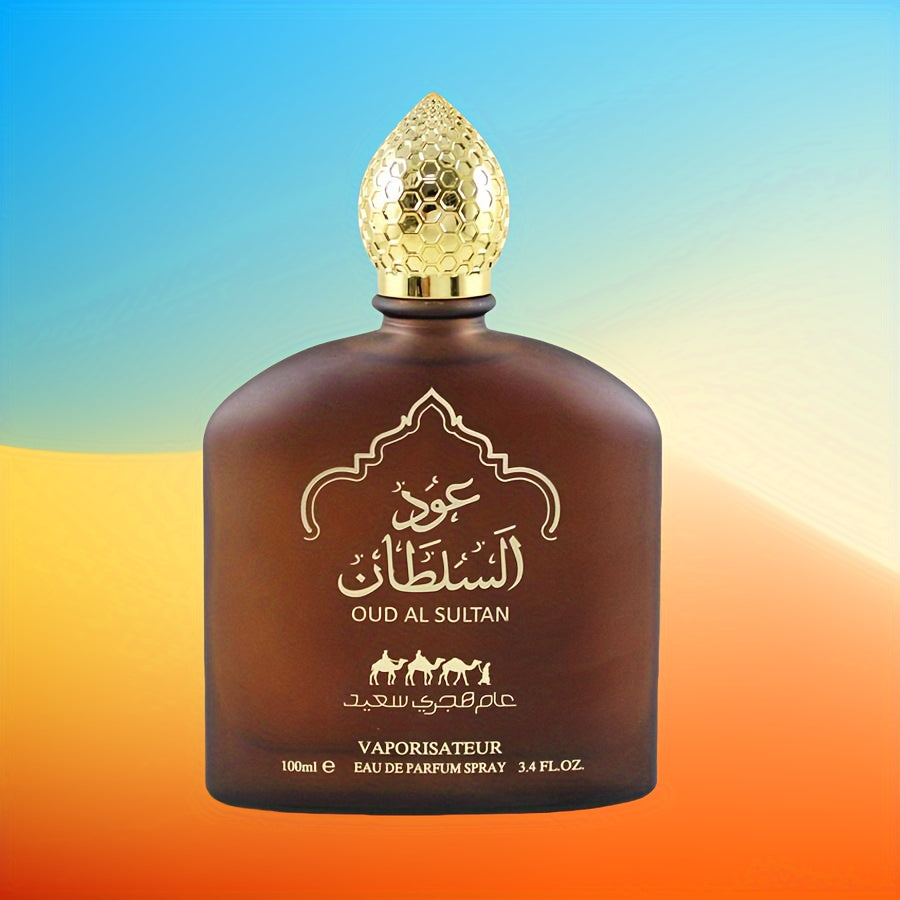 Arabian Eau De Parfum for Men & Women - 3.38oz, Long-Lasting Woody Scent with Alcohol, Paraben-Free, Ideal for Daily Wear & Dates, Parties, and Gifting