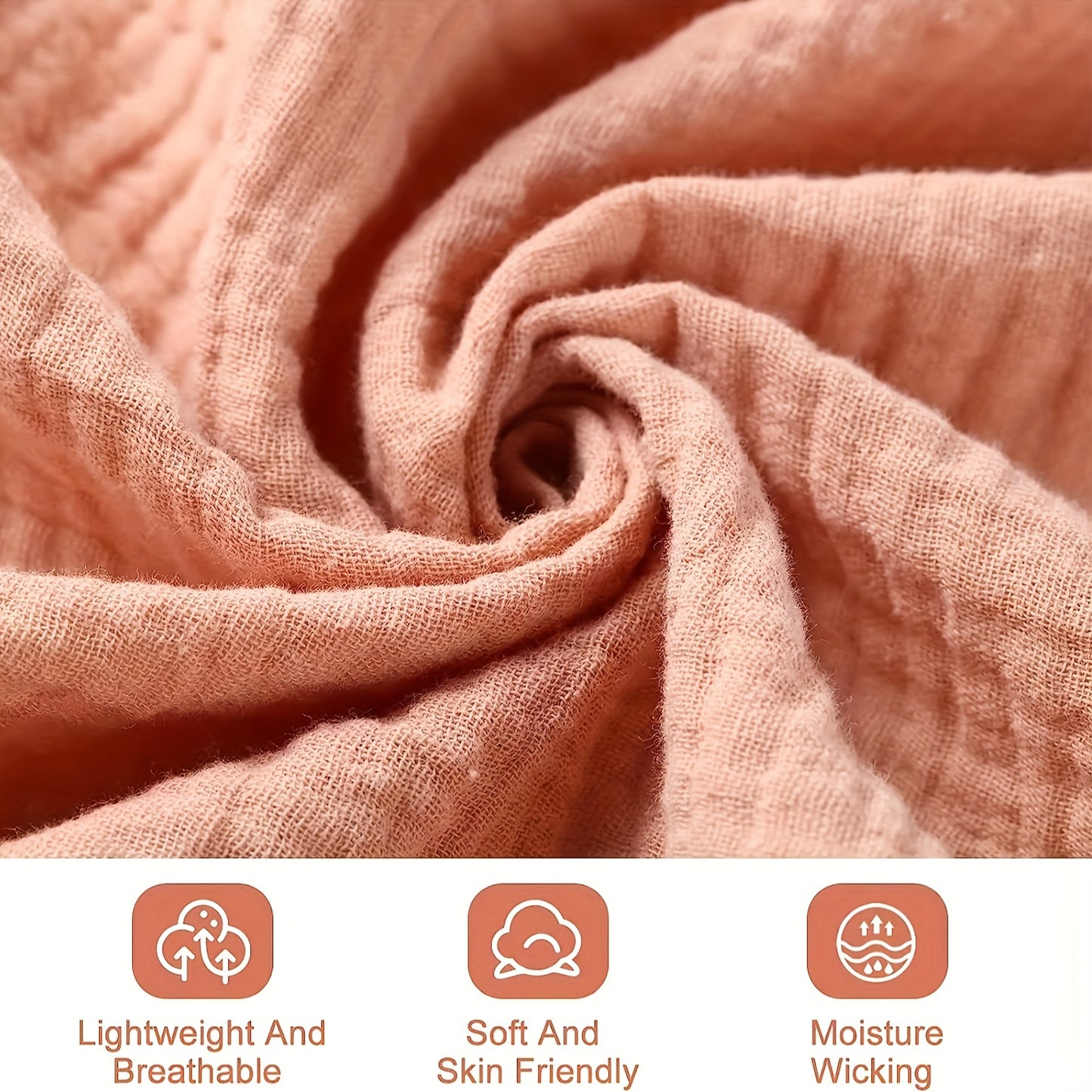 Soft and Breathable Cotton Bed Sheet Set - Vintage Style, Machine Washable, No Filling, Linen Inner Layer, 51.18inch x 28.35inch