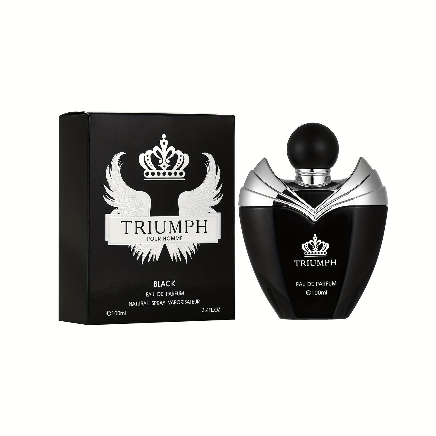 100ml Long-Lasting Eau De Parfum for Men - Refreshing Cologne with Fruity and Floral Notes, Musk Scent, Aluminum-Free, Perfect for Dating, Daily Life, and as a Fathers Day Gift