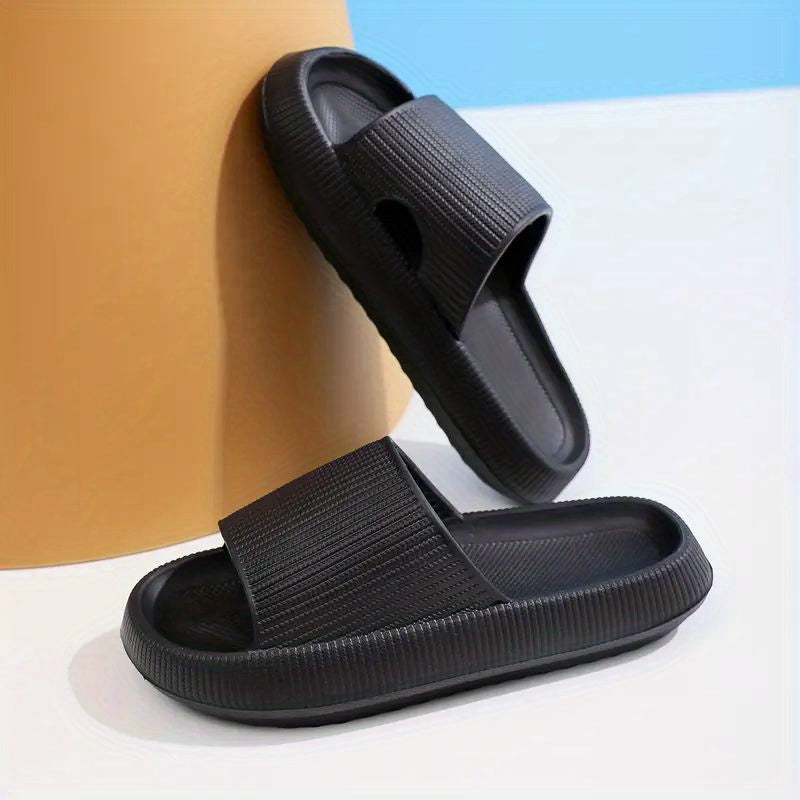 Comfort-Boosting Womens Sandals - Durable EVA, Indoor/Outdoor Versatility, Stylish Thick Sole Design