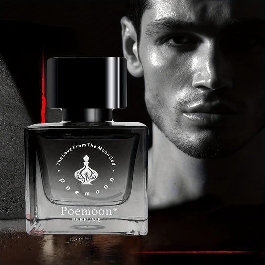Poemoon Long-Lasting Cupid Cologne Perfume for Men, Lemon, Prickly Ash Fresh and Exciting Feeling, Refreshing Cedar Wood Fragrance, Unleashing Your Masculinity and Attracting Her, Highlighting Male Sports Hormones, Eau De Par