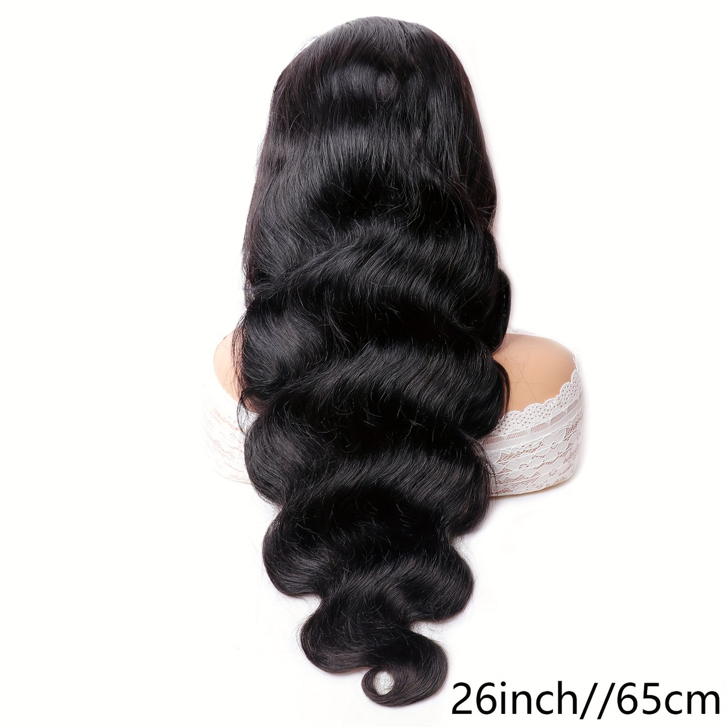 360 Lace Front Wigs Pre Plucked 150% Density Human Hair 360 HD Lace Frontal Wigs Body Wave Wig For Women With Baby Hair Natural Color (16-34 Inch, Natural Color)