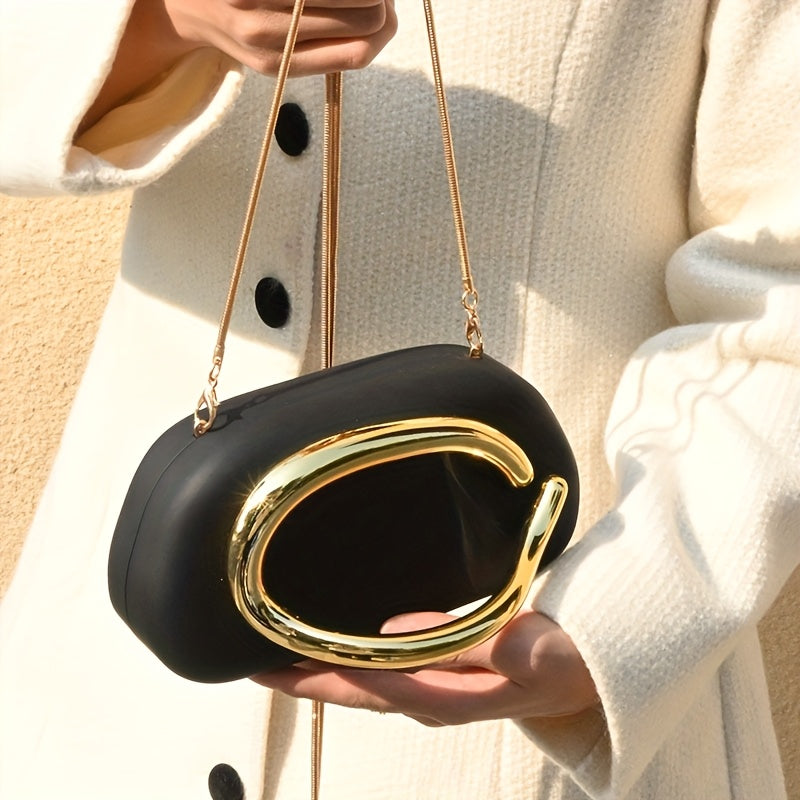 Luxury Valentine's Ancora red box bag Women's Party Prom clip Evening acrylic clutch Tready Bride crossbody Bag, Perfect for Party, Wedding, Dinner/Banquet, Matching with Wedding Dress,Formal Dresses, Prom Dress, Birthday Dre