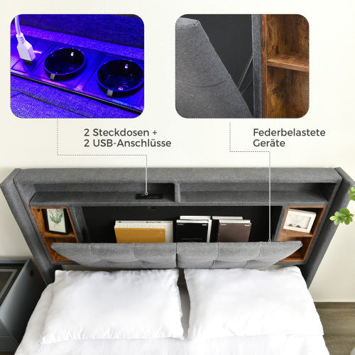 Solid Wood Bed Frame