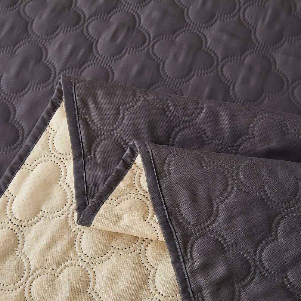 Large Size Waterproof Pet Bed Sheet - Stain-Resistant, Non-Slip, Washable, and Stylish Flower Pressing Design - Perfect for Pet Owners and Animal Lovers