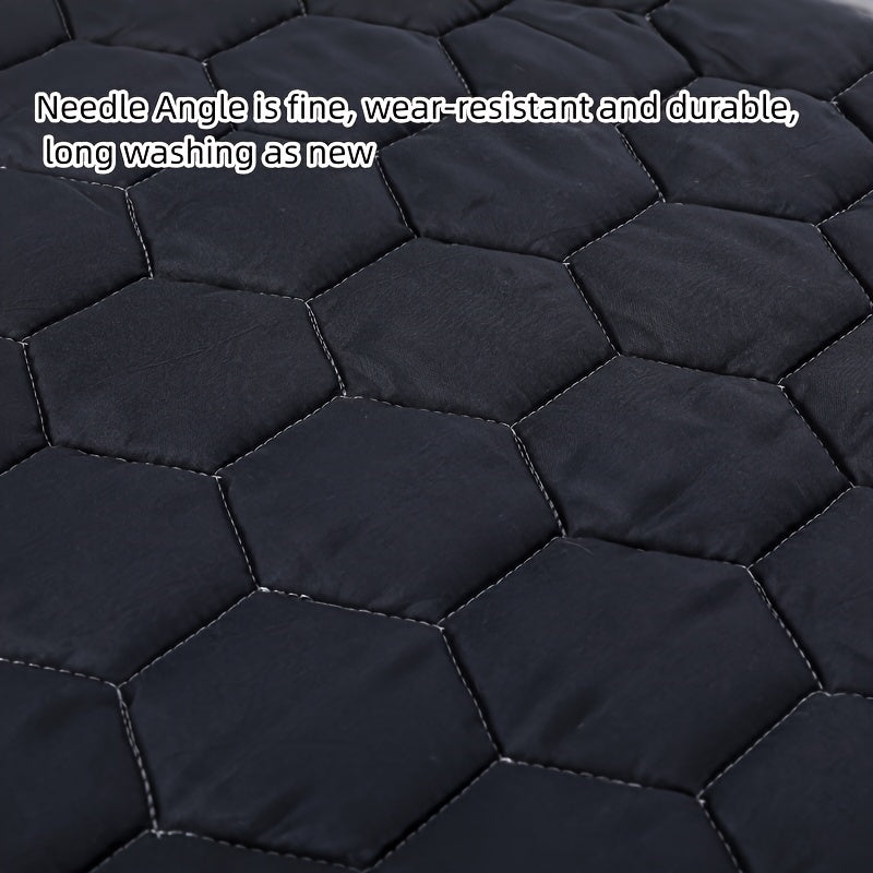 1pc Deluxe Waterproof Three-Layer Thickened Fitted Bed Sheet - Breathable, Non-Slip, Reversible, Machine Washable, All-Season Mattress Protector - Perfect for Hotel Guest Room, Dorm, Deep Pocket Mattress, Eid al-Adha Gift Ide