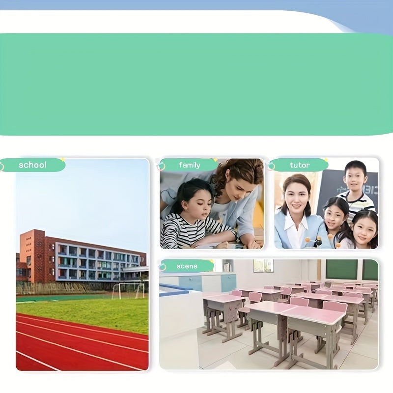 Children Study Desk Desk Homework Desk Training Class Chair Combination Set, Table And Chair Can Be Raised And Lowered