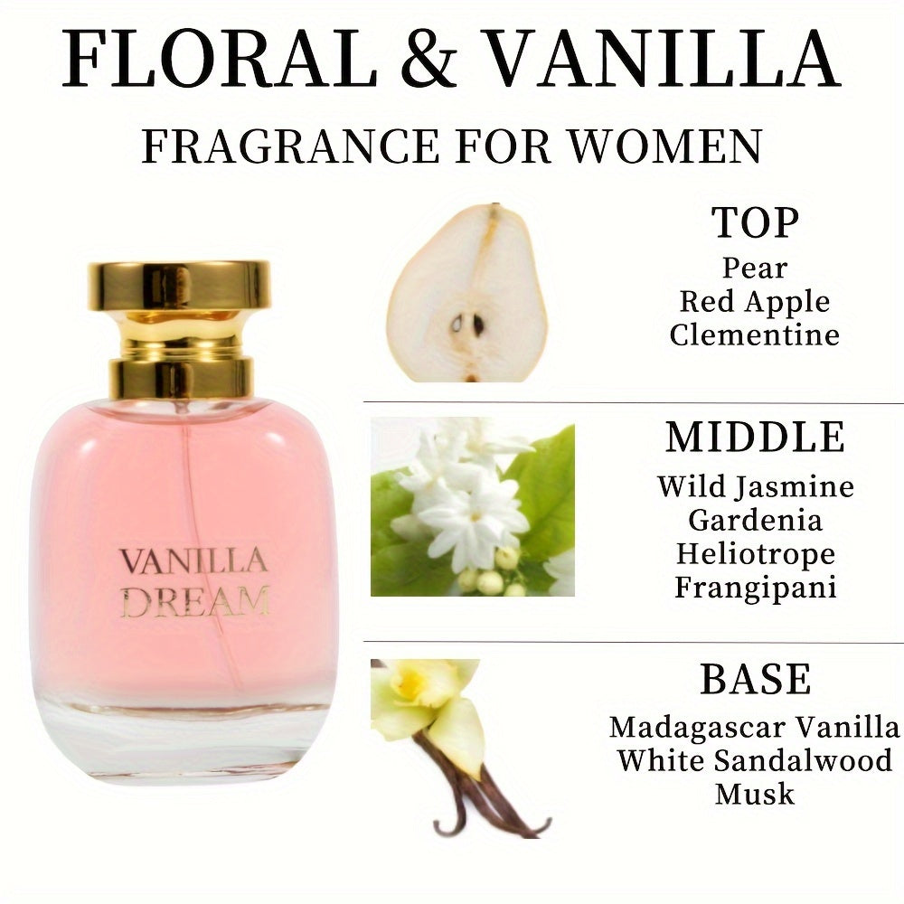 3.0Fl Oz Bottle, Valuable For Women Eau De Parfum A Floral Woody Musk Fragrance For Women, With Pear, Red Apple And Clementines, - Medium Intensity Perfume