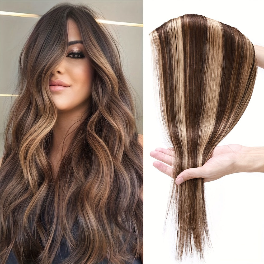 100% Human Hair V-Shap Clip In 100% Remy Human Hair Extensions One Piece 5 Clips Half Full Head 12in-22in Any Colors Hair Clips Hair Accessories