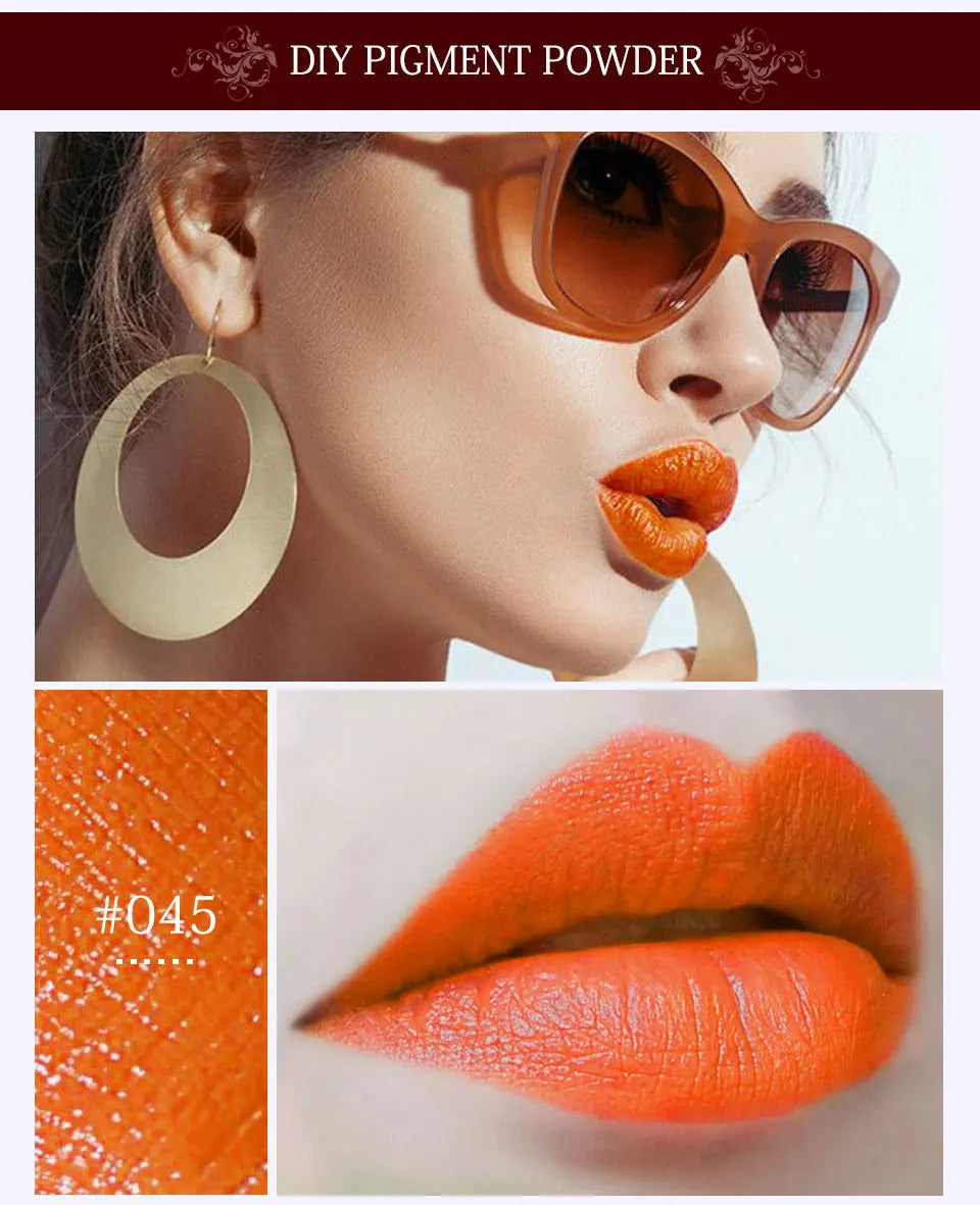 65 Colors Mica Powder For Lip Gloss DIY Lipstick Pigment Powder for Epoxy Resin Soap Making Slime Homemade Lipgloss Supplies