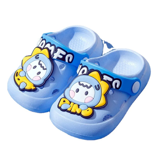 Cartoon Popular Mushroom Outdoor Cute Boys Sandal Light Breathable Casual Shoes Child Blue Shoes New Popular Summer Kids