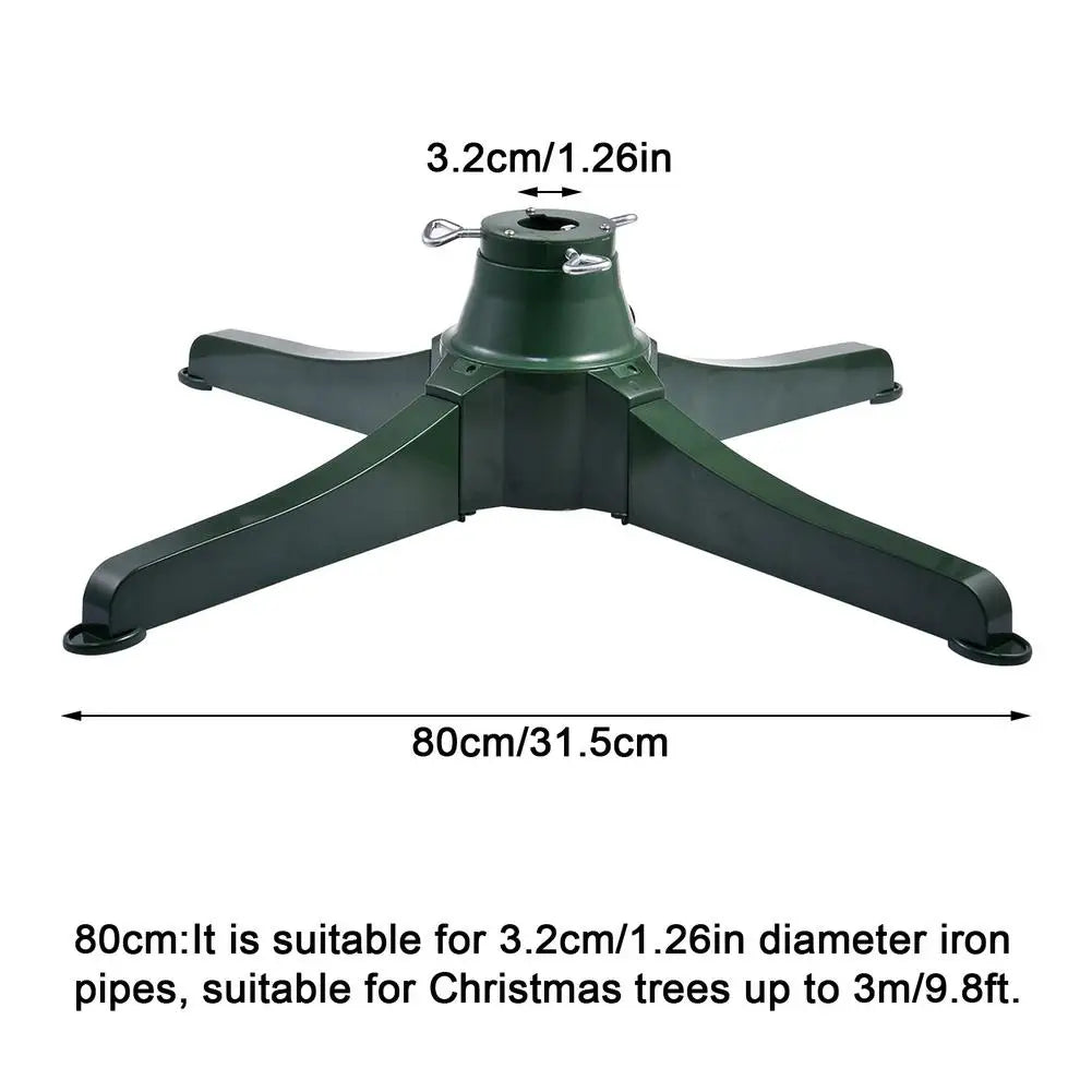 Christmas Tree Stand Electric 360 Degree Rotating Base Christmas Tree Rotating Stand New Year 2022 Christmas Tree Decoration