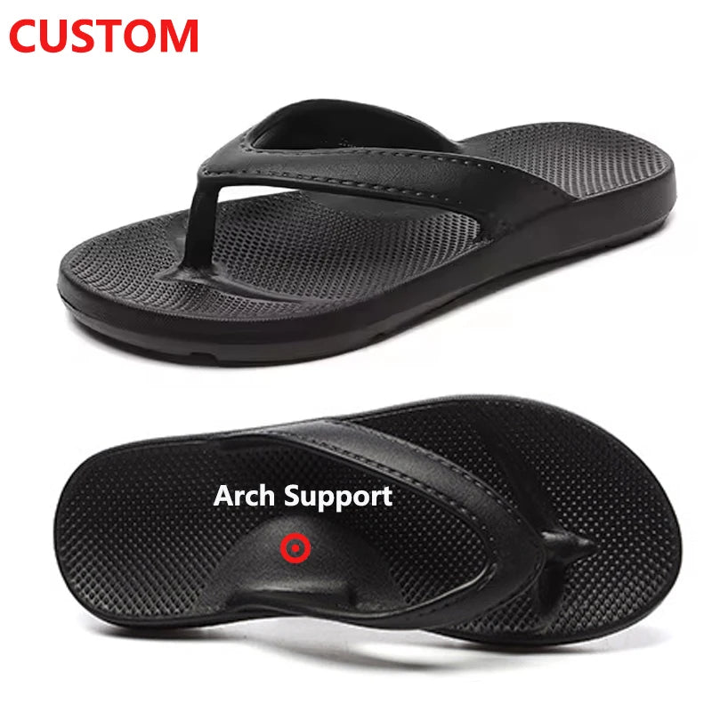 Custom Dropship Flip Flops Slippers for Women Dropshipping Service Fast Delivery Arch Support Orthotics Sandal Dropshipping USA