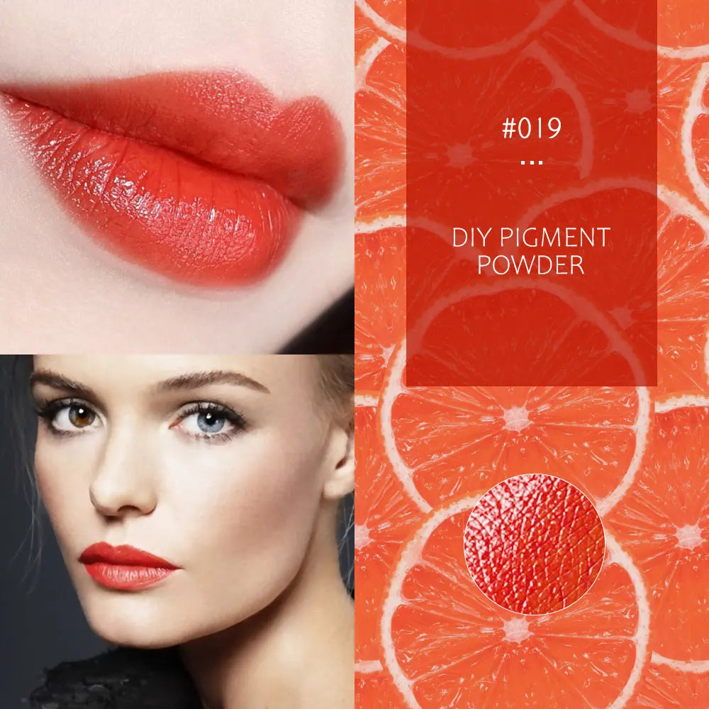 65 Colors Mica Powder For Lip Gloss DIY Lipstick Pigment Powder for Epoxy Resin Soap Making Slime Homemade Lipgloss Supplies