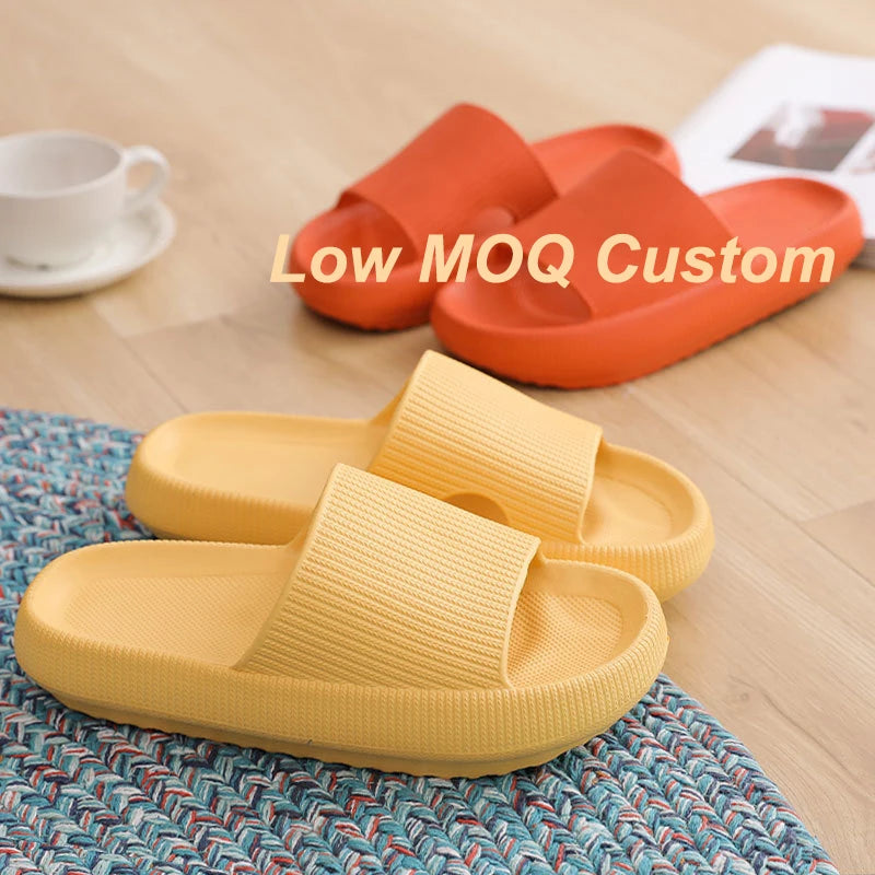 Sandal Dropshipping Slippers Women Custom Cushion Unisex Thick Sole Slide Sandals Dropshipping Suppliers Fast Delivery Shipping
