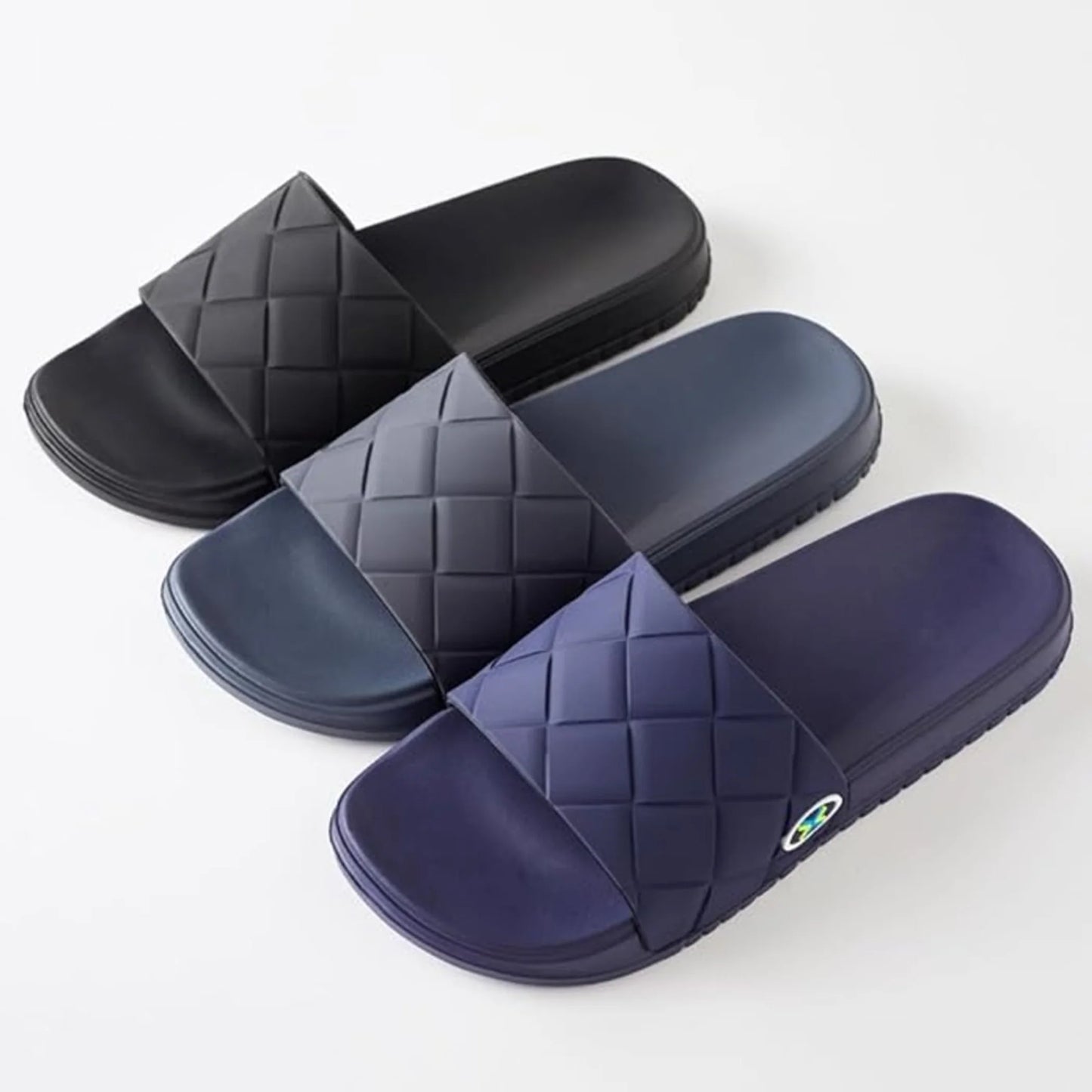 TD Men's Lightweight Open Toe Sandal Slipper Breathable for Indoor and Outdoor Use