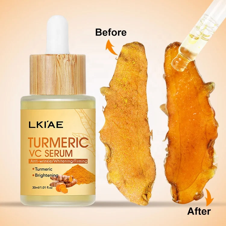 Alike Antioxidant Face Oil Tumeric Brightening Anti Aging Vitamin C Serum for Skin Lightening Facial Skin Care