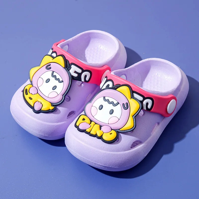 Cartoon Popular Mushroom Outdoor Cute Boys Sandal Light Breathable Casual Shoes Child Blue Shoes New Popular Summer Kids