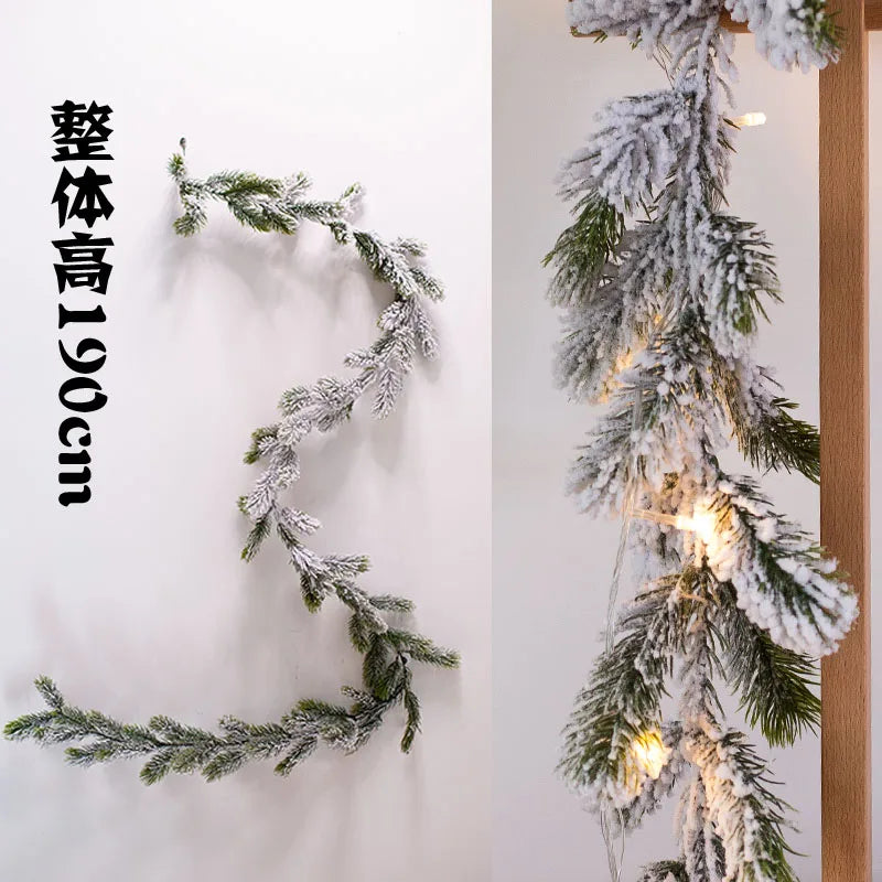 Christmas Tree Mini Pine Tree With Wood Base DIY Home Table Top Decor Christmas Artificial Frosted Sisal Small Trees Party Decor