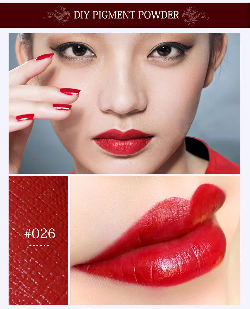 65 Colors Mica Powder For Lip Gloss DIY Lipstick Pigment Powder for Epoxy Resin Soap Making Slime Homemade Lipgloss Supplies