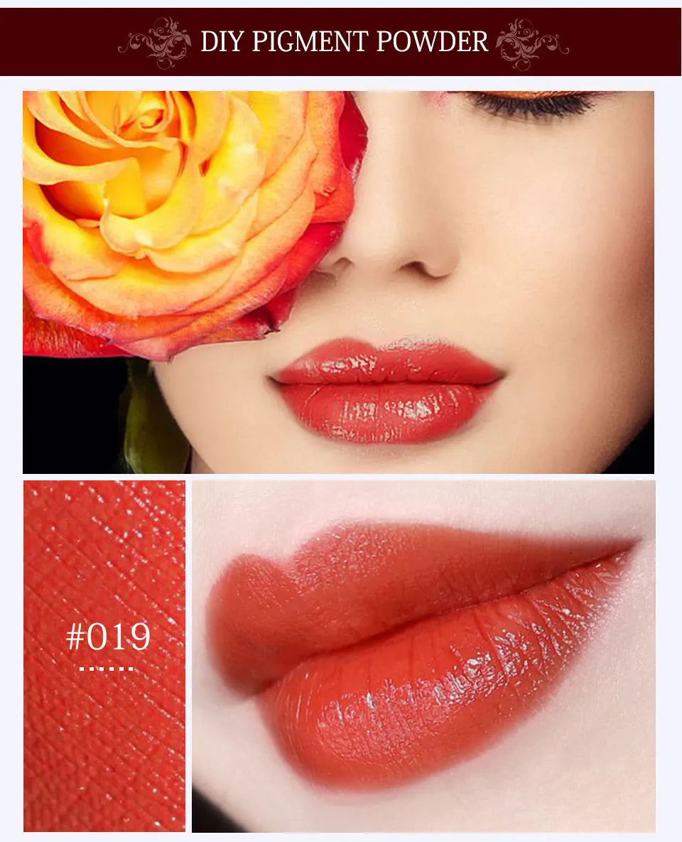 65 Colors Mica Powder For Lip Gloss DIY Lipstick Pigment Powder for Epoxy Resin Soap Making Slime Homemade Lipgloss Supplies