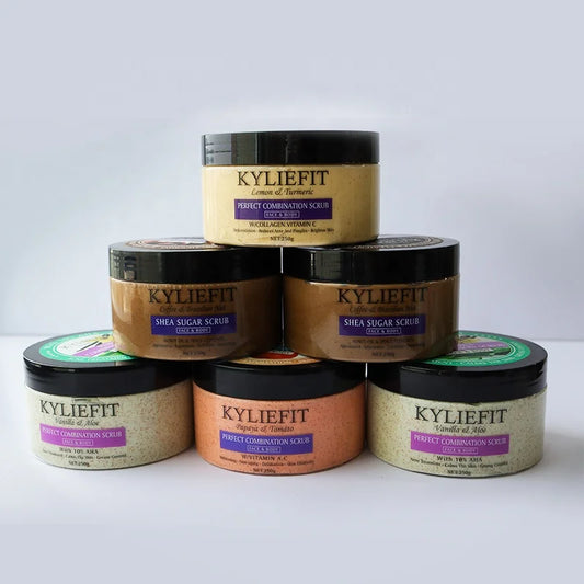 Organic Lemon Tumeric Skin Doctor Exfolianting Anti Acne Scar Brightening Lightening Face Scrub Cream for Man and Woman