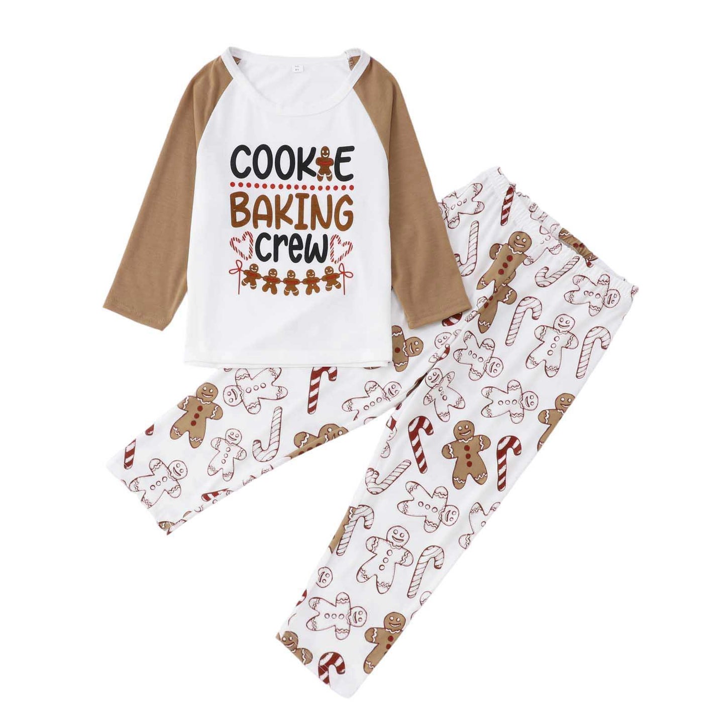 Cotton Mother Kids Family Matching Christmas Pajama Sets Letter Print Parent-child Brother Sister Look Sleepwear Couple Pyjamas