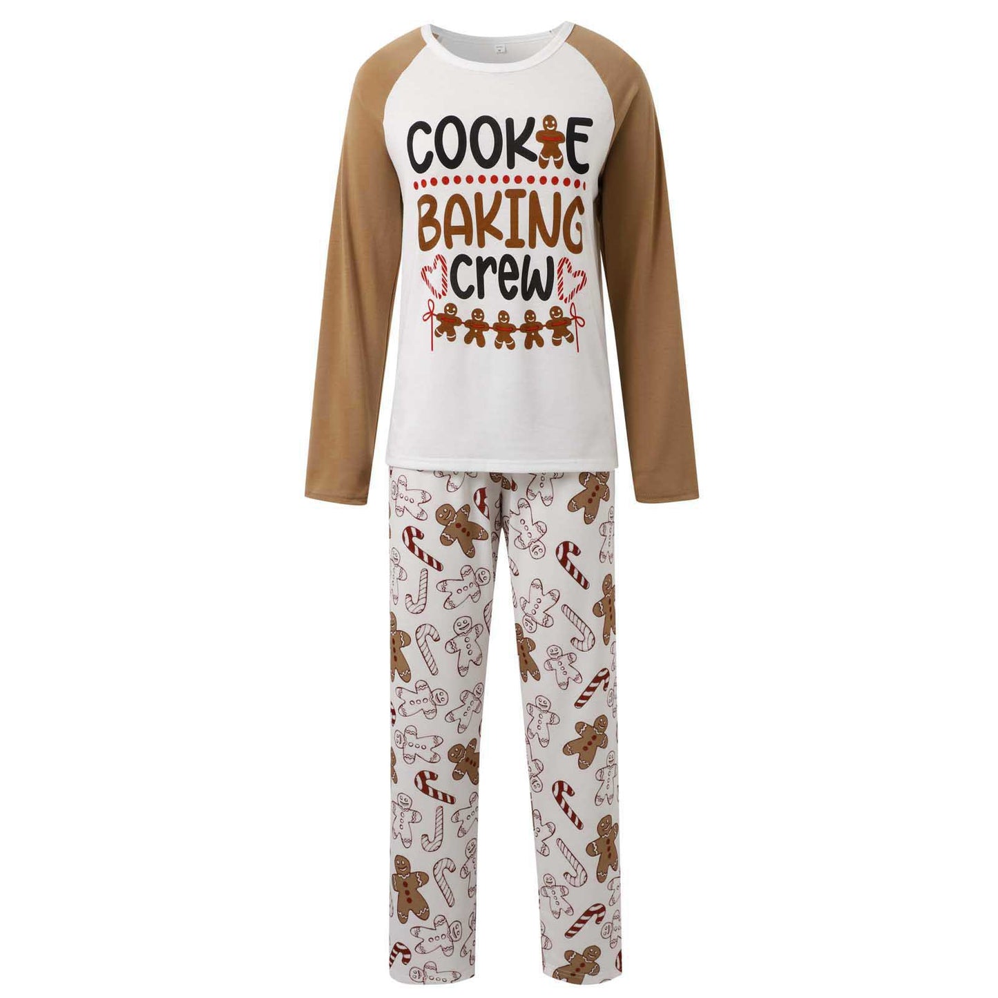 Cotton Mother Kids Family Matching Christmas Pajama Sets Letter Print Parent-child Brother Sister Look Sleepwear Couple Pyjamas