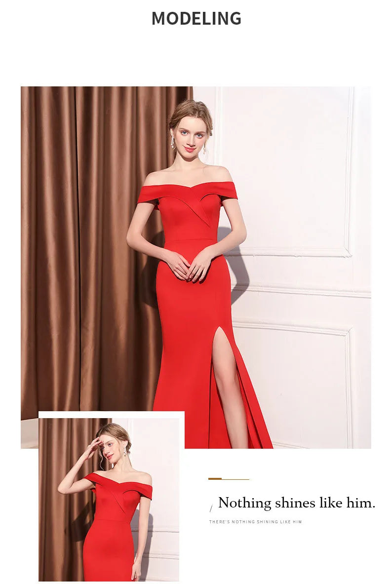 Highclass Smooth Evening Dress Side Slit Backless Mono Multicolor Sleeveless Elegant Evening Party Dresses Women Floor Length