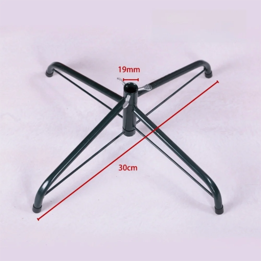 Durable Metal Christmas Tree Stand Base Sturdy Rotating Xmas Tree Holder Christmas Tree Stand Legs Christmas Tree Accessory