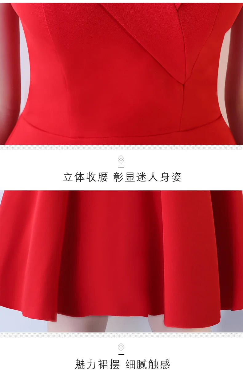 Graduation Dresses Women's Short Dress Evening Formal Wedding Party Prom Holiday 2024 Elegant Special Events Occasion Weddings