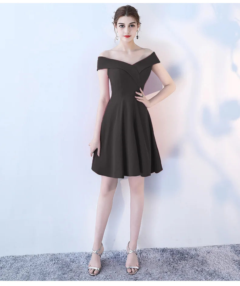 Graduation Dresses Women's Short Dress Evening Formal Wedding Party Prom Holiday 2024 Elegant Special Events Occasion Weddings