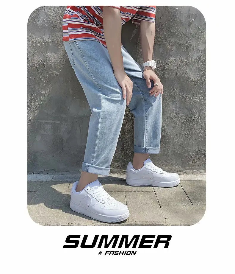 Men Jeans Male Trousers Simple Design High Quality Students Daily Casual Straight Denim Pants jeans for men clothing y2k jeans