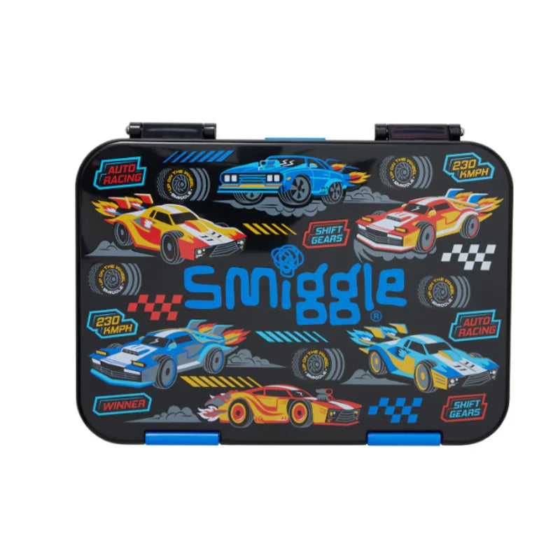 100% Genuine Australia Smiggle Backpack School Bag Race Car Cartoon Series Anime Backpack Student Gift Separate Purchases