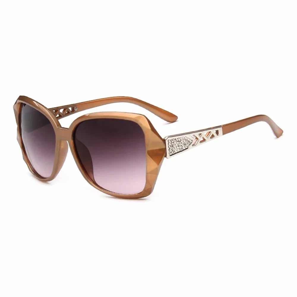 Fashion Square Sunglasses Women Luxury Brand Big Purple Sun Glasses Female Mirror Shades Ladies Oculos De Sol Feminino