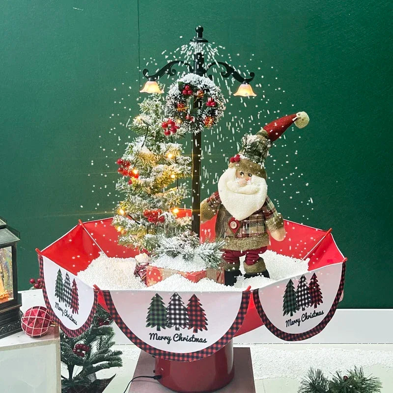 Christmas Tree Party Home Christmas Decoration 75cm 125cm 170cm Snow Christmas Tree with Decoration