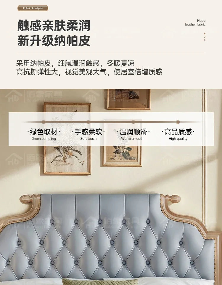 Bett King Size Queen 150x200 Bed Simple Frame Wood European Twin Double Bed Modern Letto Matrimoniale Lit Camas De Dormitorio