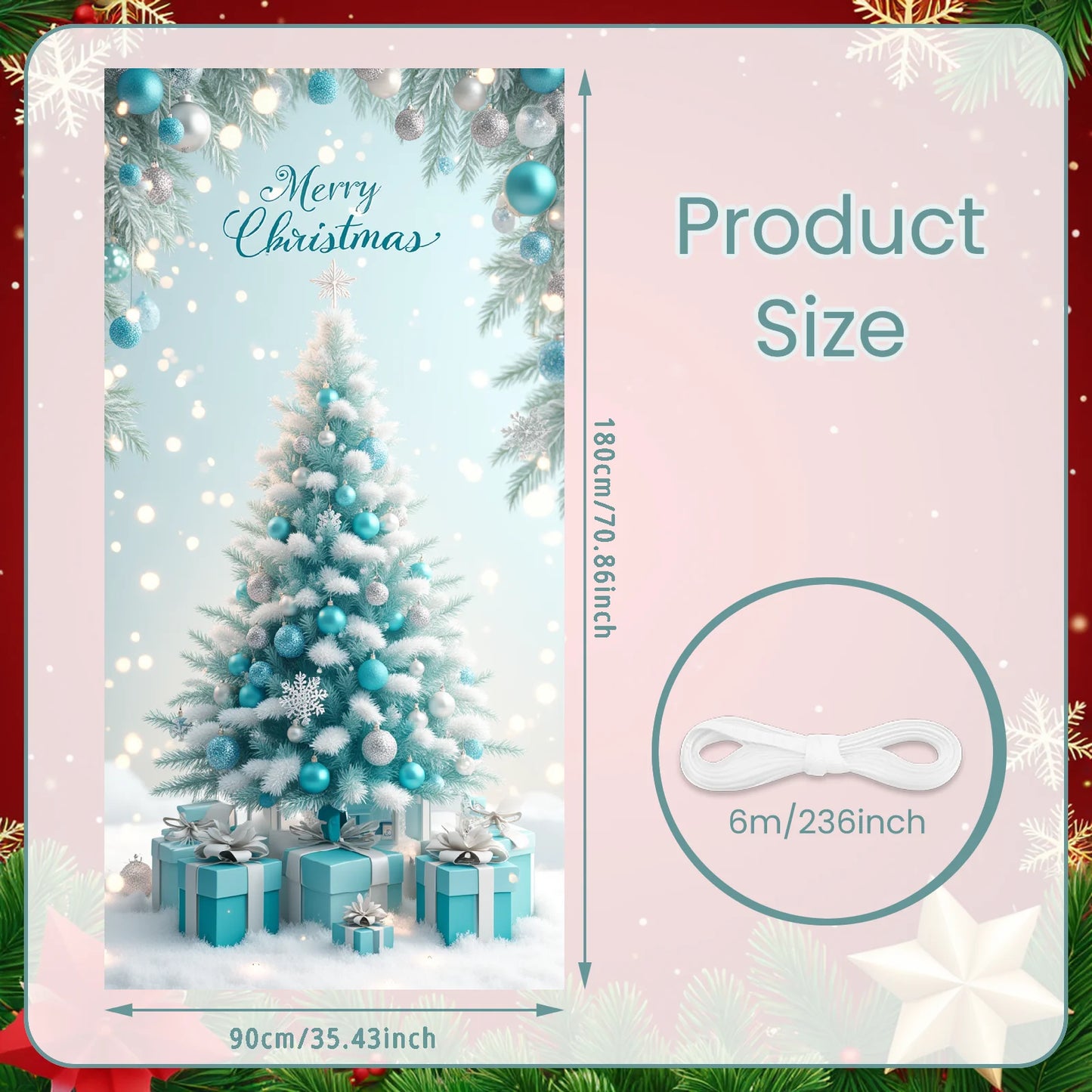 Christmas snowman Hanging Flag Door Banner Christmas Decorations For Home 2025 Ornaments Xmas Gifts Navidad New Year Decor 2026