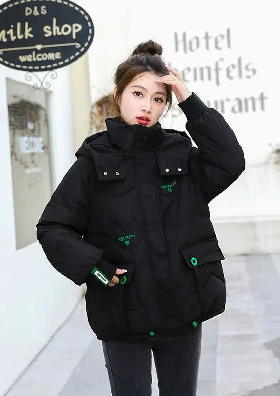 Jackets Short Parkas Woman Fashion 2025 Down Coats for Women Discount Cold Lined Warm Winter on Sale Youthful Cheap Modern Trend