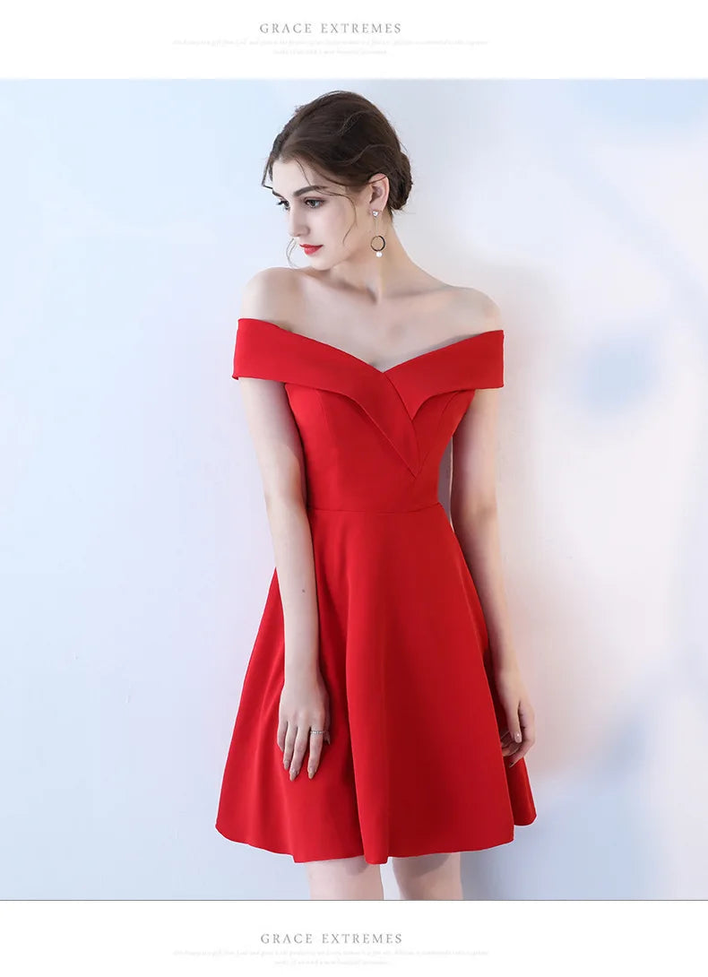 Graduation Dresses Women's Short Dress Evening Formal Wedding Party Prom Holiday 2024 Elegant Special Events Occasion Weddings