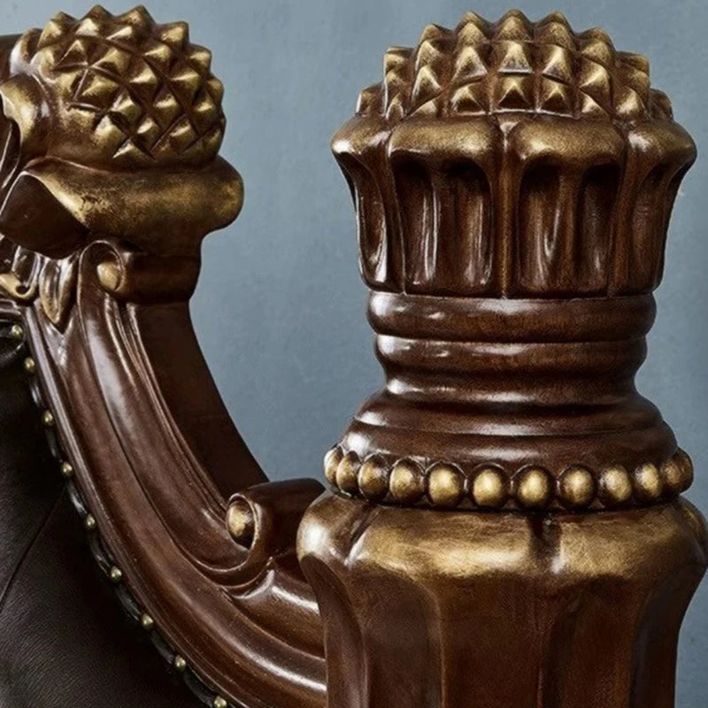 Luxury Nordic Bed Multifonction King Size Aesthetic Sleeping French Bed Lounge Wooden Modern Cama Matrimonial Bedroom Furniture