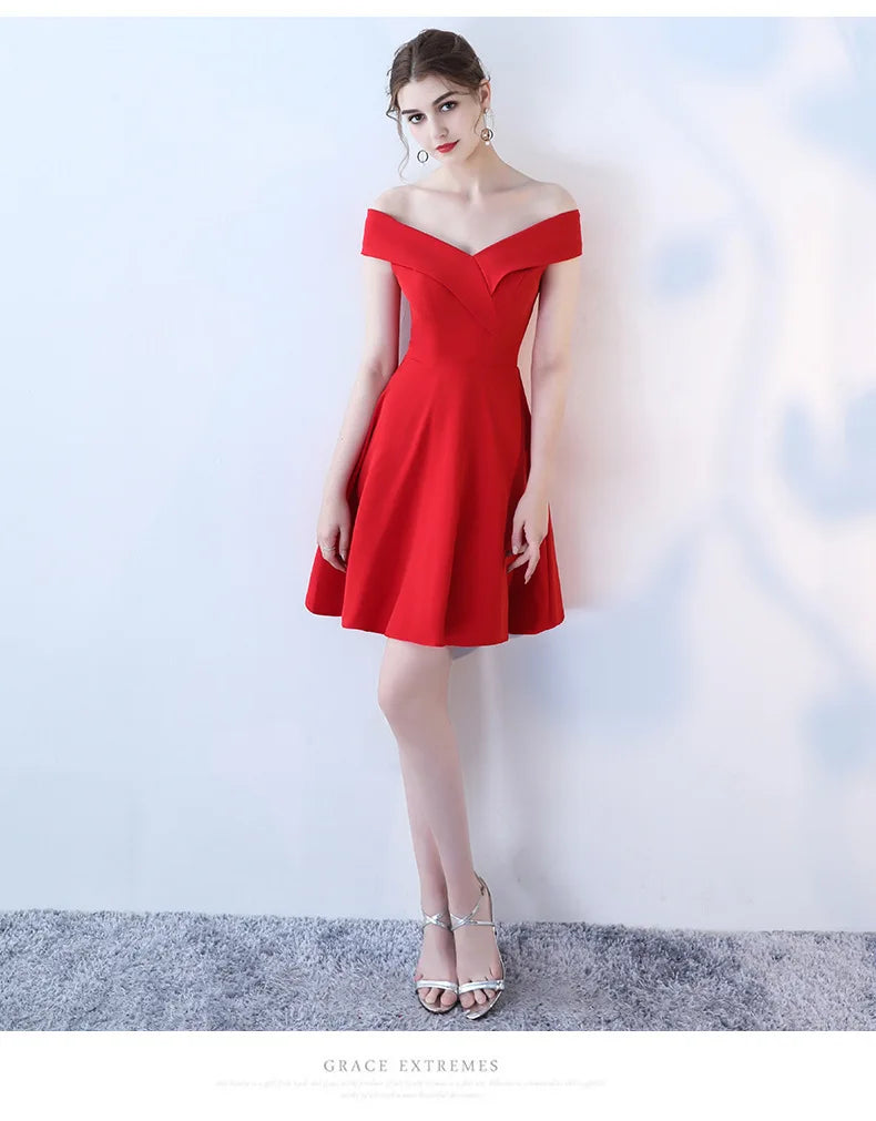 Graduation Dresses Women's Short Dress Evening Formal Wedding Party Prom Holiday 2024 Elegant Special Events Occasion Weddings